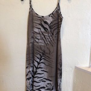 Genuine Just Cavalli Animal Print Slip Dress